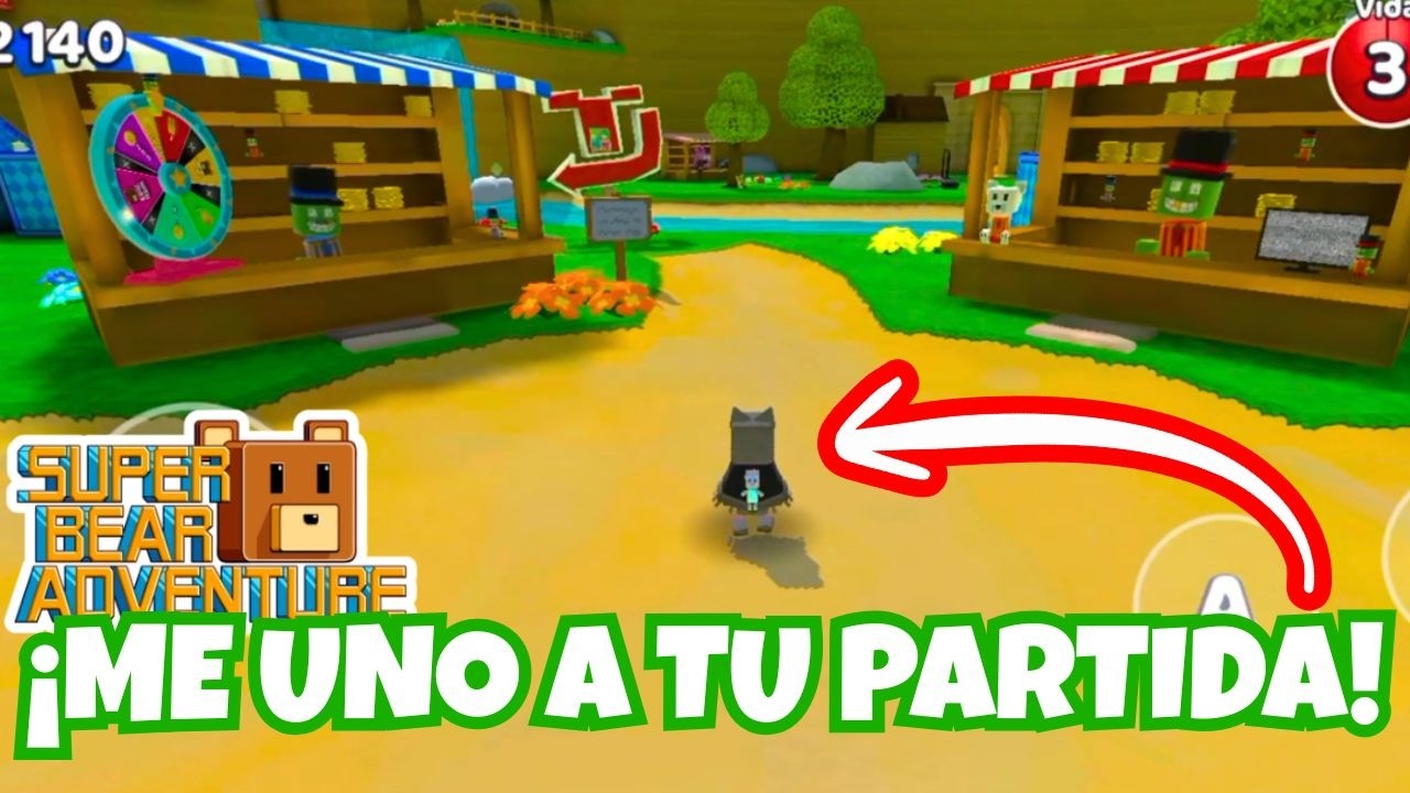 ¡Me uno a tu partida EN VIVO! Super Bear Adventure 🐻 #superbearadventure