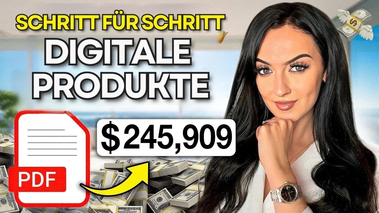Digitale Produkte verkaufen 2025 starten (SCHRITT FÜR SCHRITT) GRATIS-KURS