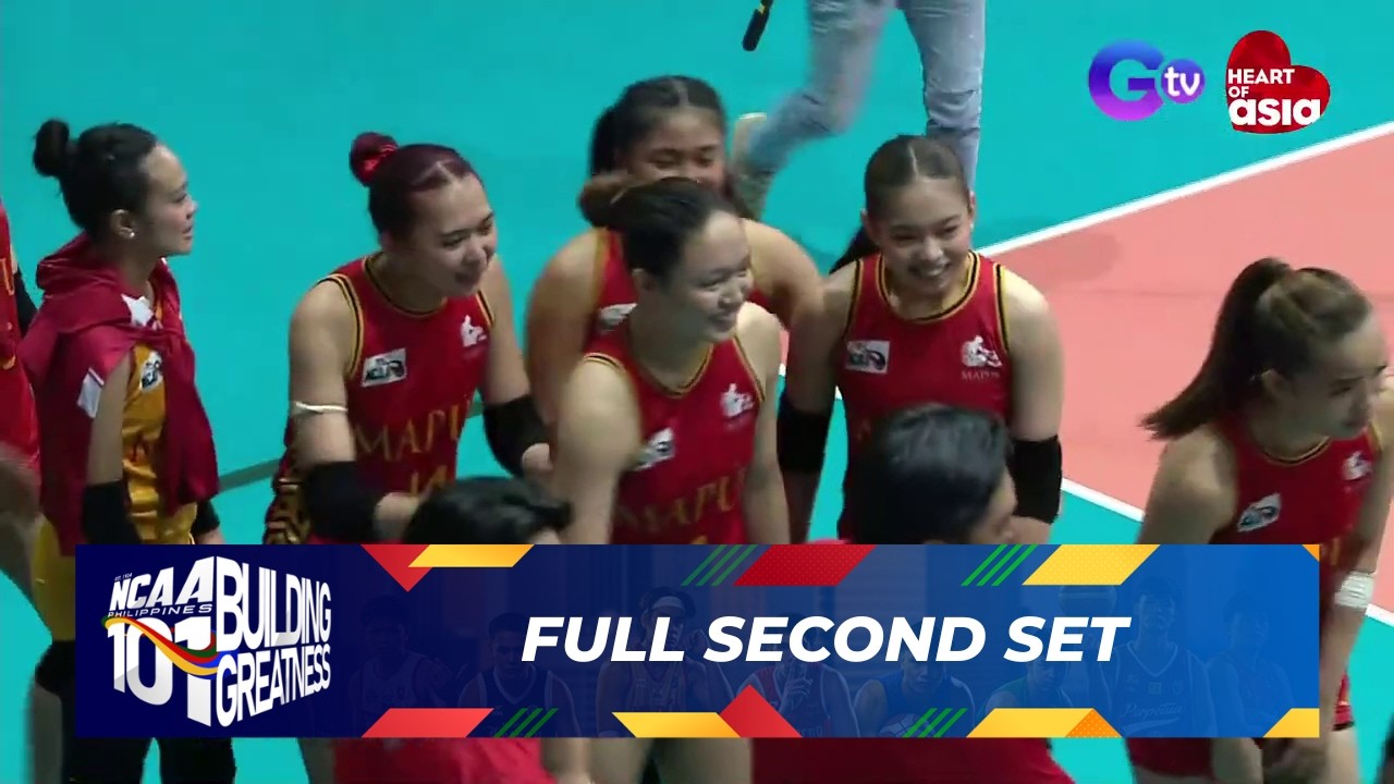 SECOND SET (Quarterfinals) - San Beda Lady Red Spikers vs Mapua Lady Cardinals | NCAA Season 101