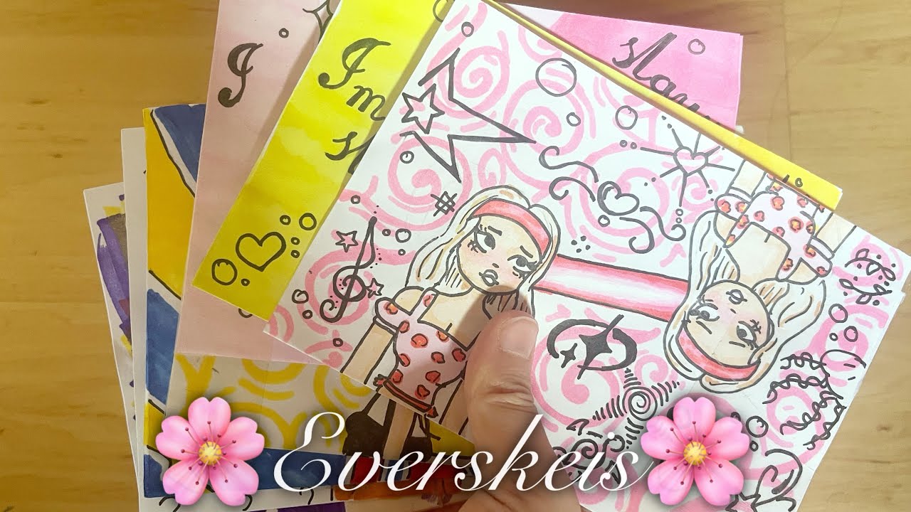 🌸Everskeis🌸Розпаковка паперових сюрпризів😚