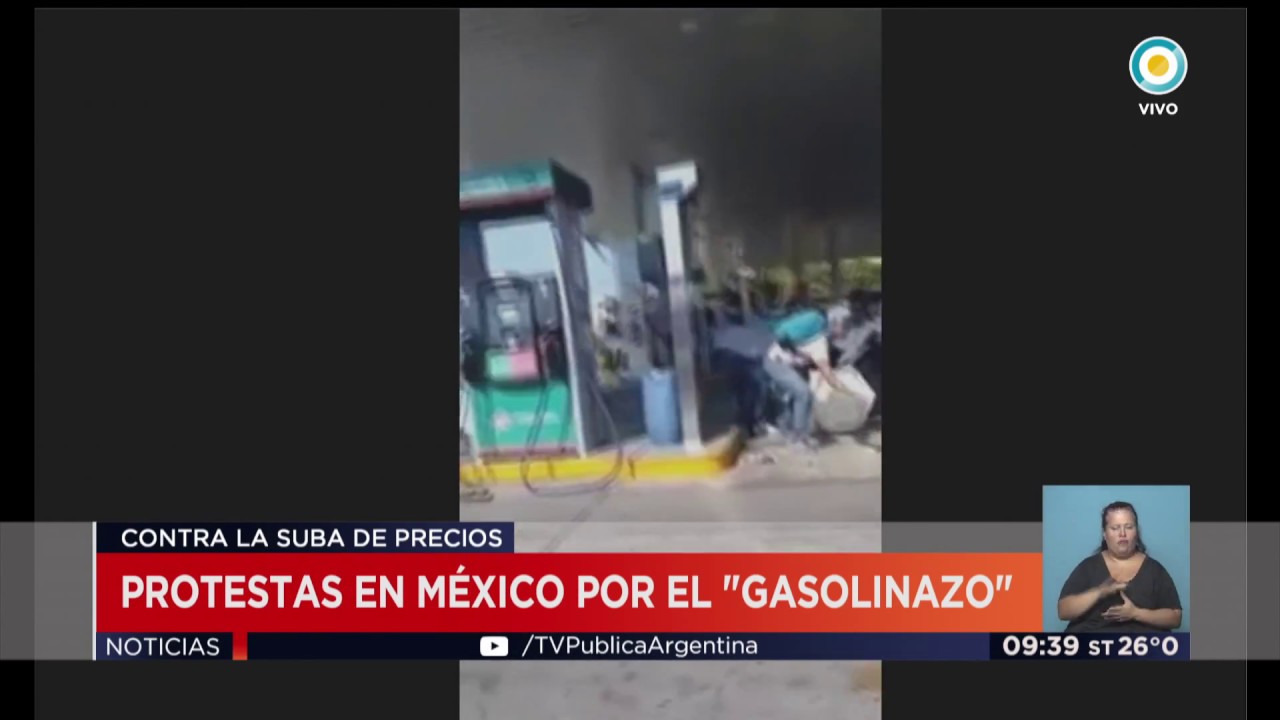 TV P&uacute;blica Noticias - Protestas en M&eacute;xico contra el 