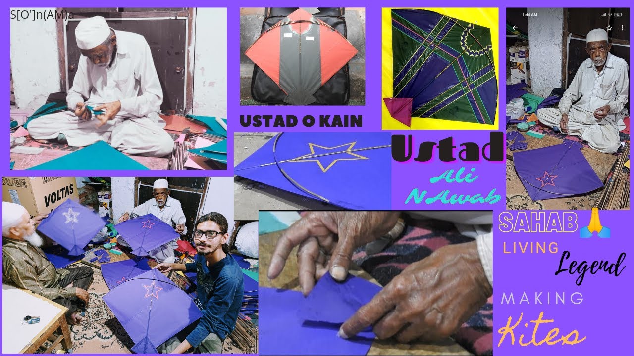 Ustad o kain Ustad Ali Nawab Sahab || Ep 4 with the legend kite maker
