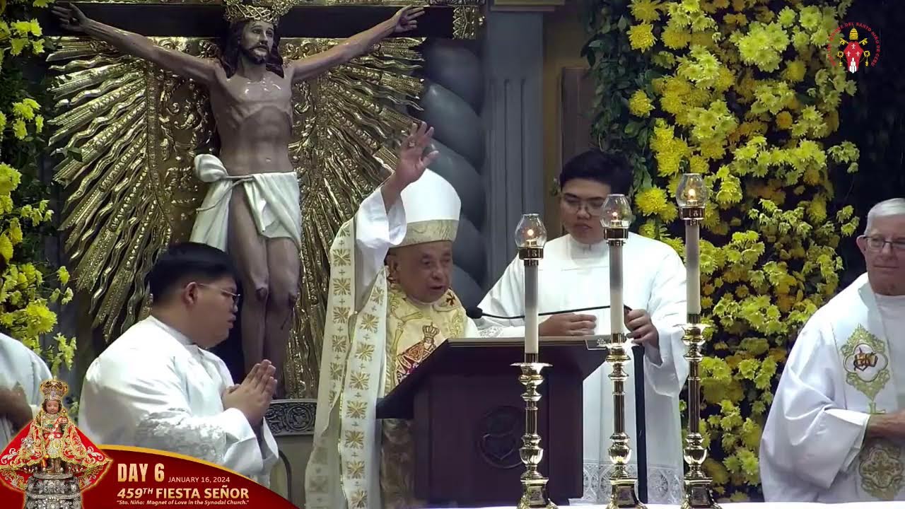 459th Fiesta Señor 5:30PM Novena Mass | January 16, 2024 #OSANiño