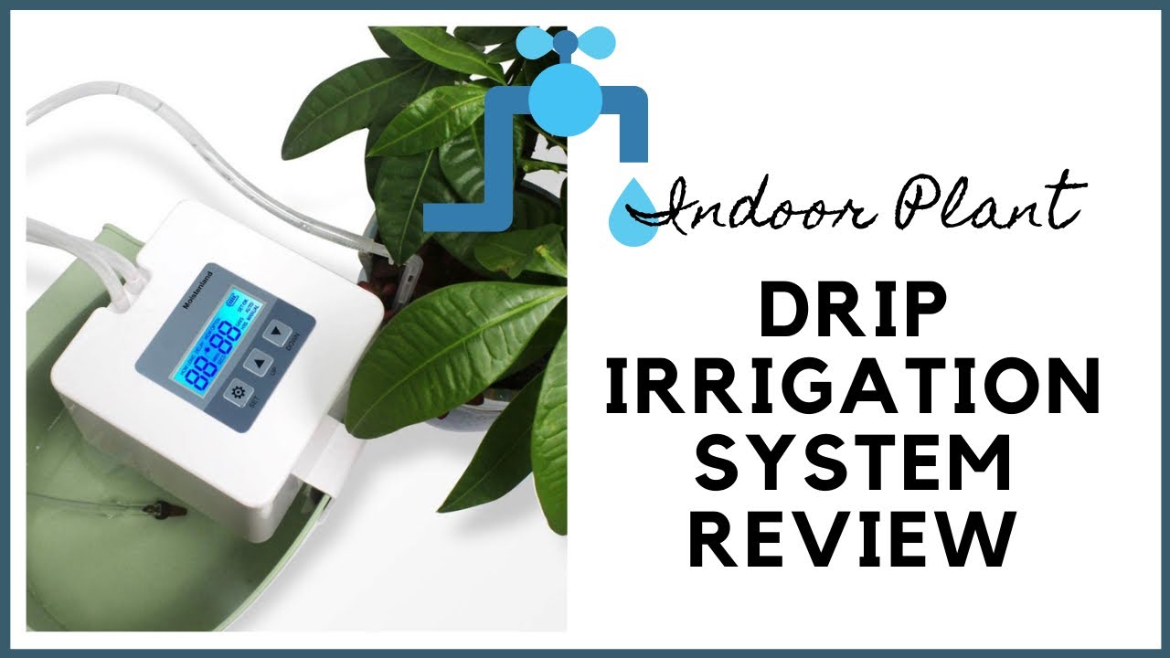 Indoor Plant Watering System Review - DIY Automatic Drip Irrigation Kit - Water Plants On Vacation