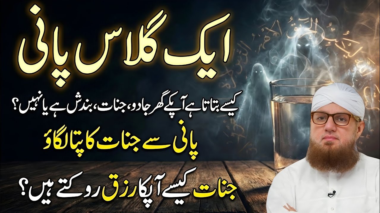 Aik Glass Pani Se Jadu Nazar E Bad Aur Bandish Ka Pata Lagayin |Habib Attari New voice 