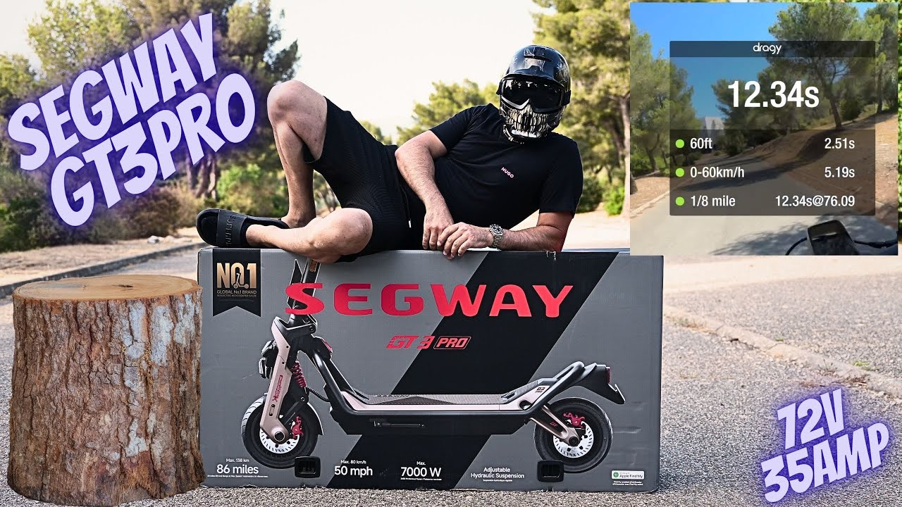 SEGWAY GT3 PRO TEST DRAGY CERTIFI&Eacute;E BUCHE !