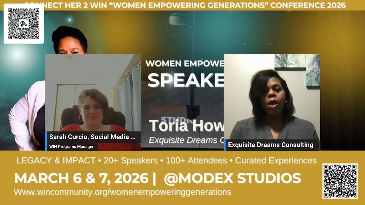 WIN Conference Speaker: Toria Howard