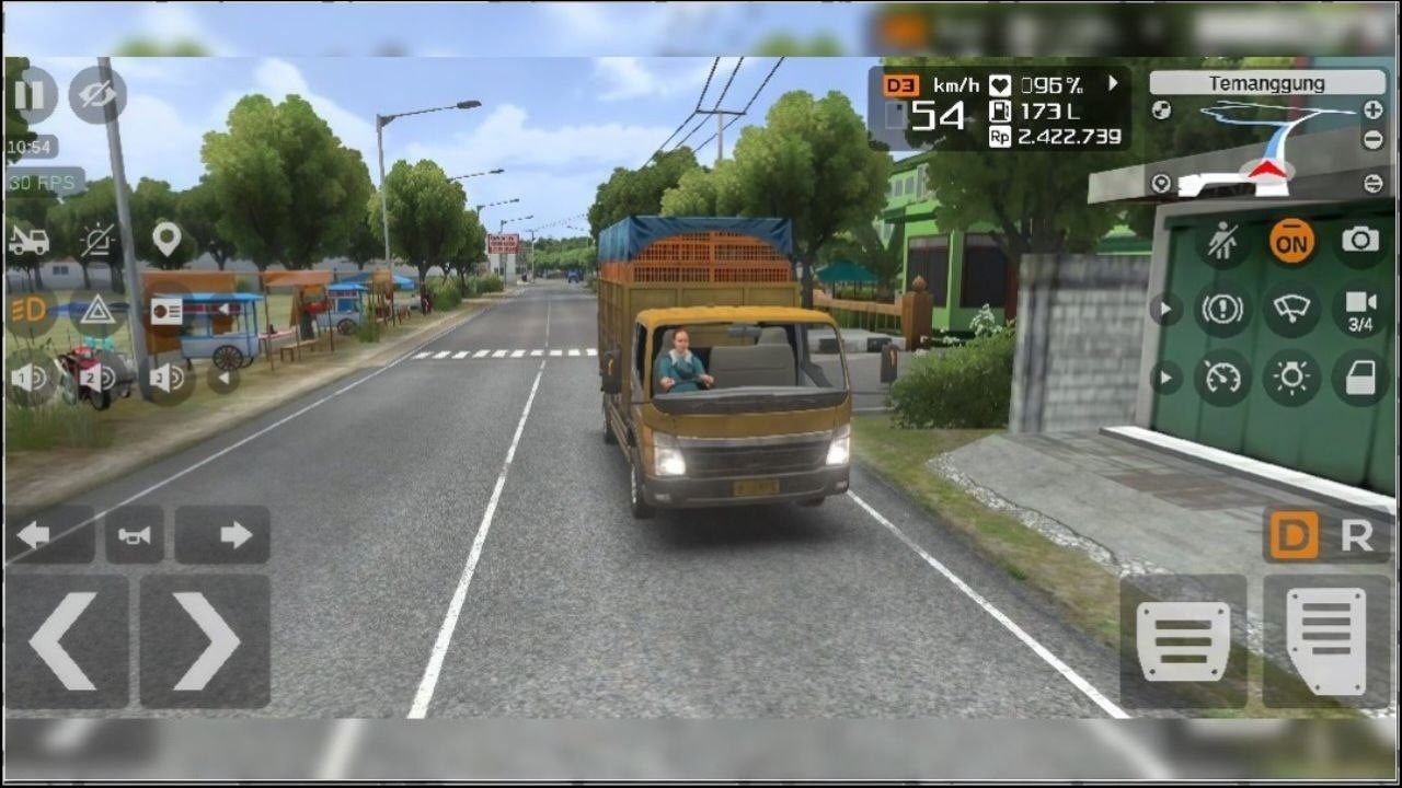 Relaxing Day Drive 🚛 -  Truck Simulator Indonesia - Android Gameplay