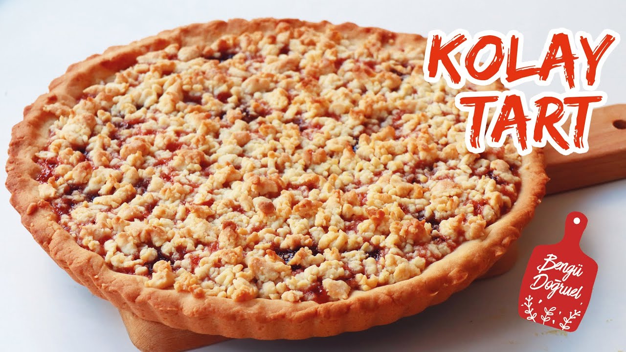YİYENLERİN HAYRAN KALDIĞI 💯 KIYIR KIYIR SIVI YAĞLI REÇELLİ KOLAY TART (Tart Tarifleri)