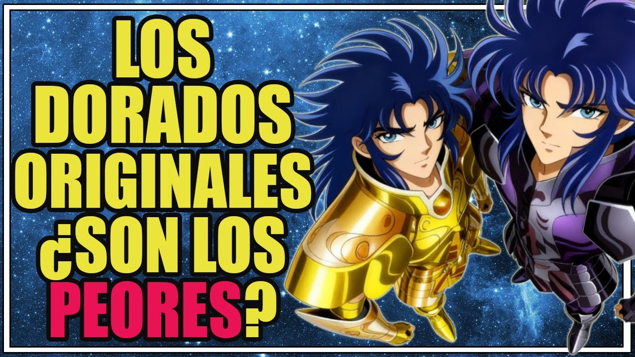 ¿Los caballeros dorados originales de Saint Seiya son los peores?