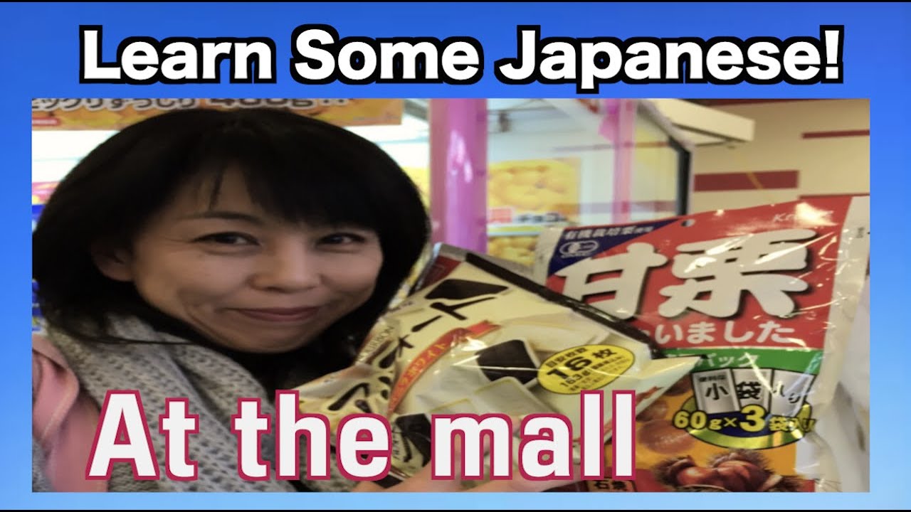 Japanese Lesson : At the mall!