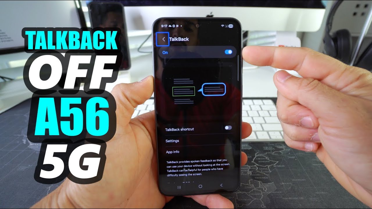 Как отключить TalkBack на Samsung Galaxy A56 5G