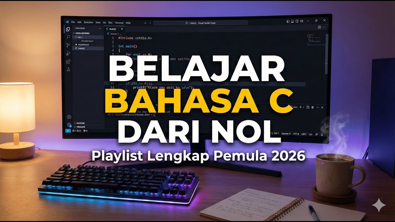 Belajar Pemrograman C Dari Nol: Setup Environment & Cara Komputer 