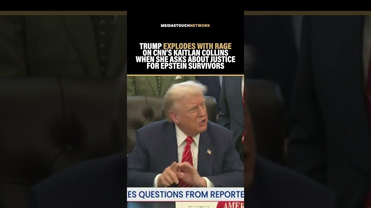 Trump EXPLODES WITH RAGE when asked about Justice for Epstein Survivors