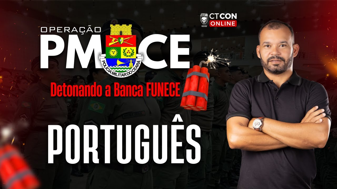OPERAÇÃO PMCE - DETONANDO A BANCA FUNECE - PORTUGUÊS - PROF. ALCIDES