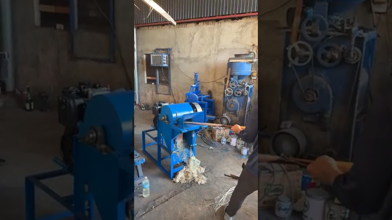 abaca Decorticating Machine