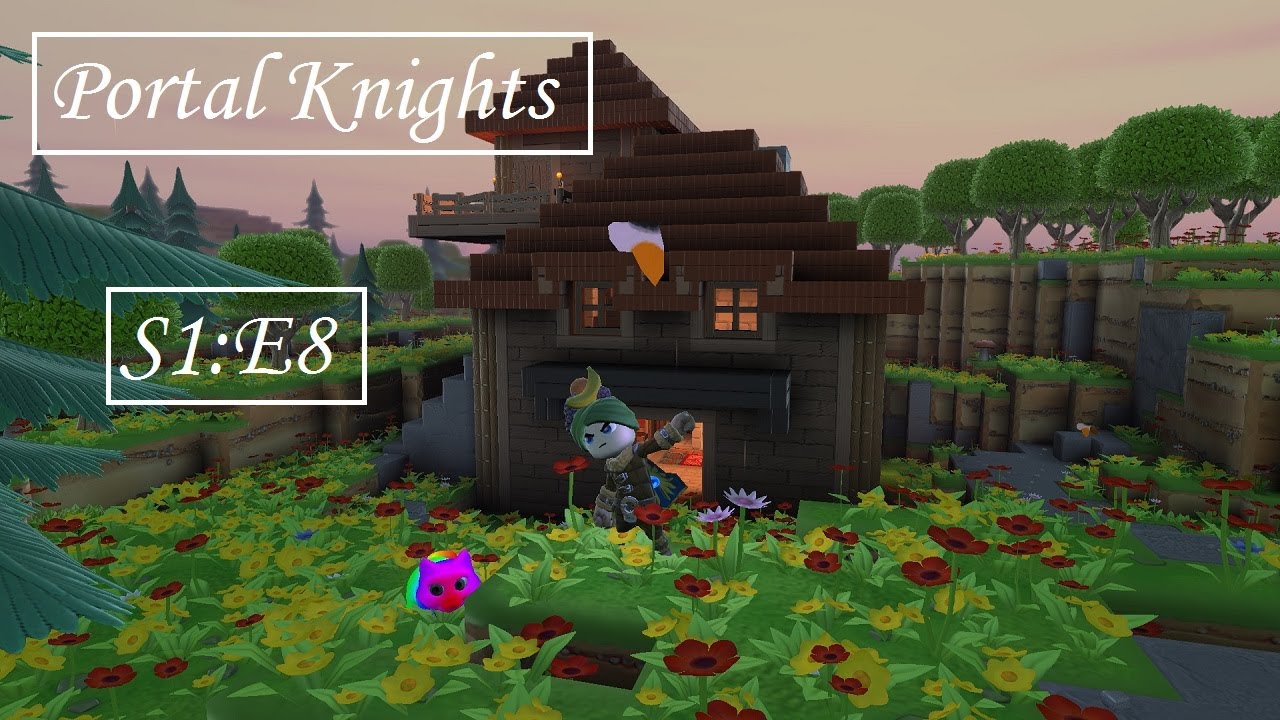Detailing our House! - Let's Play Portal Knights 1.0 | E8