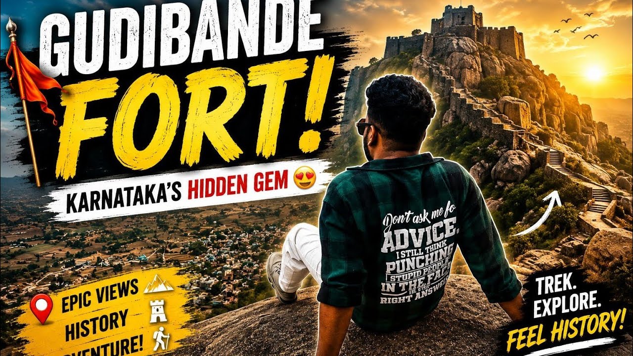 &ldquo;Gudibande Fort Karnataka&rsquo;s Hidden Gem 😱&rdquo;||Must Visiting spot for Tracking ||#gudibande
