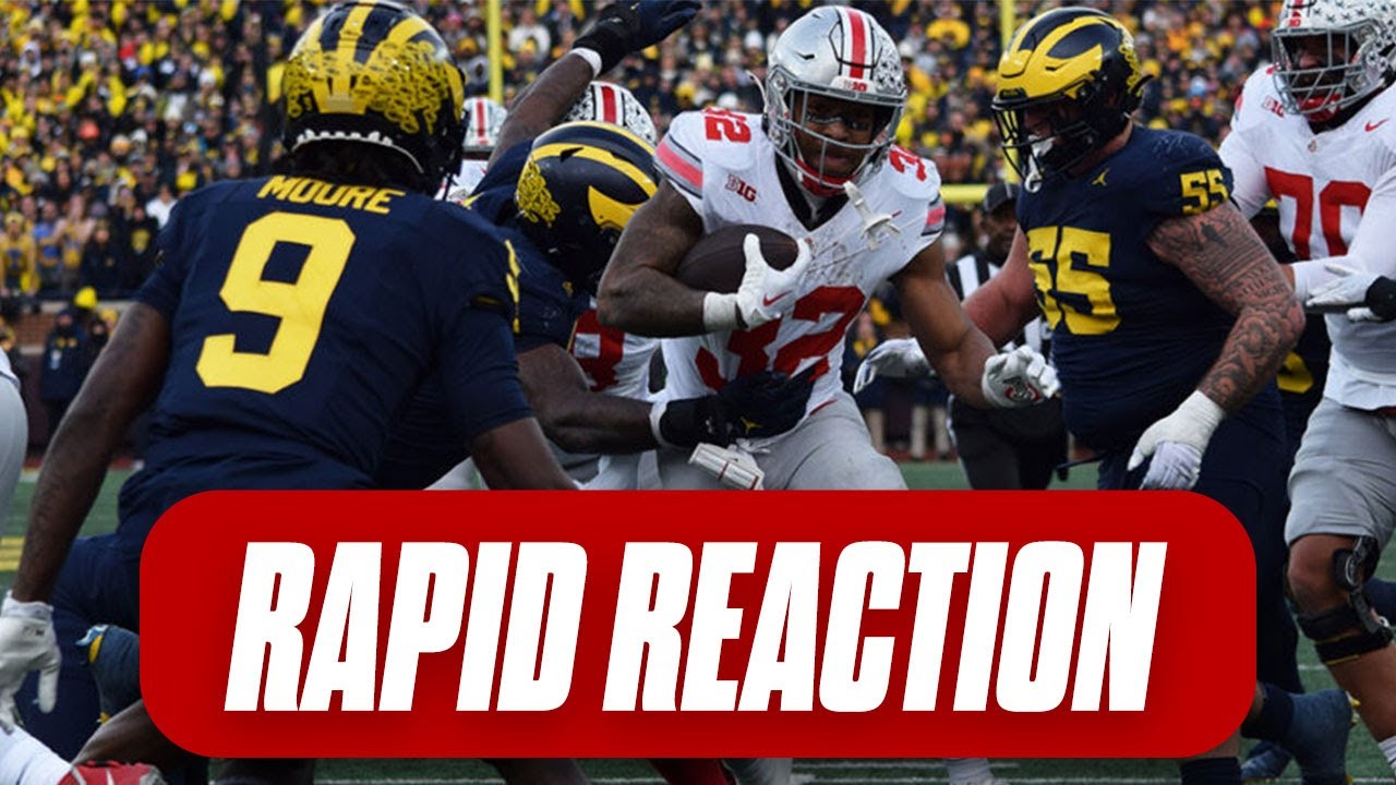 Buckeyes suffer heartbreaking third straight rivalry loss to Michigan | Ohio State football