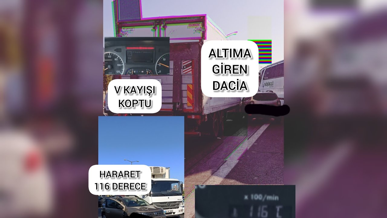 KÖR NOKTA KAZASI - ESENLERDEN STRESLİ ÇIKIŞ - KAMYONUN BAŞINA GELENLER PART 1