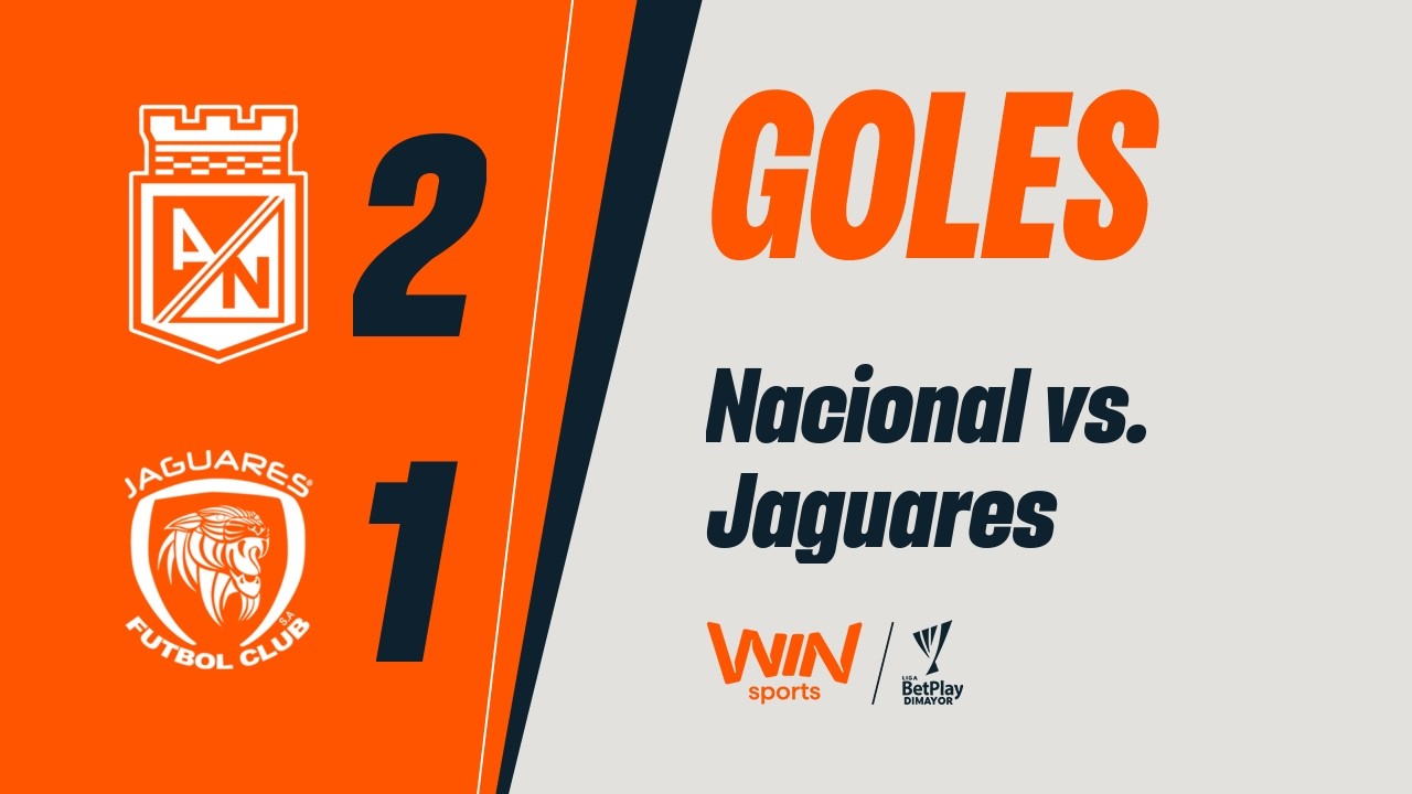 Nacional vs. Jaguares (goles) | Liga BetPlay Dimayor 2026-1 | Fecha 2
