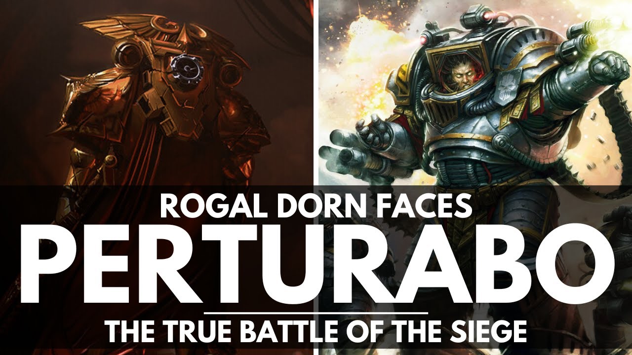 ROGAL DORN FACES PERTURABO! THE TRUE BATTLE OF THE SIEGE OF TERRA!
