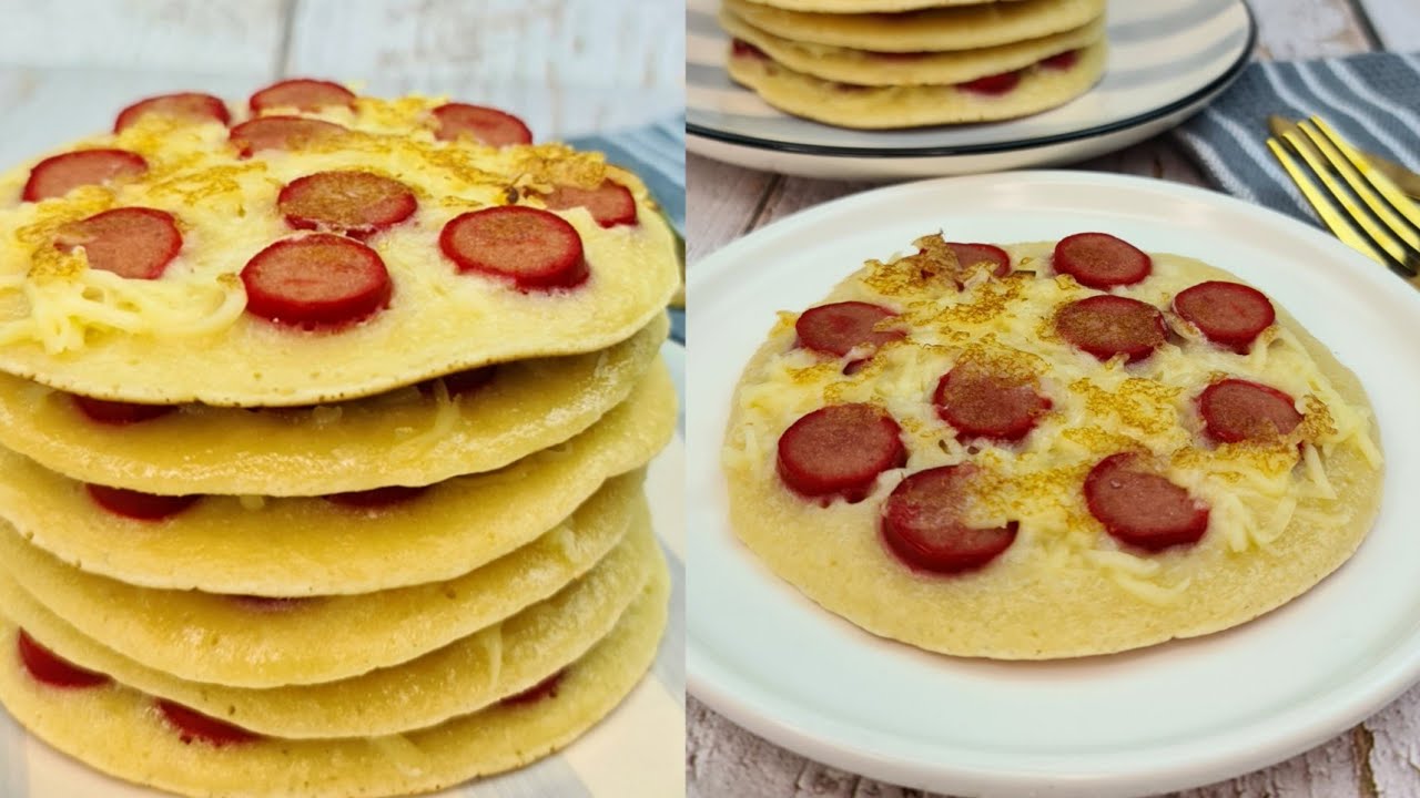 HOTDOG & CHEESE PANCAKES | The Best Pancakes | Easy Breakfast Recipe