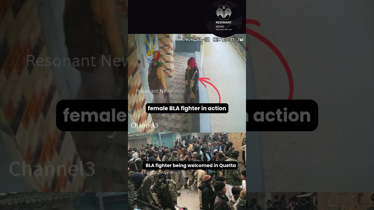 Female BLA fighter in action