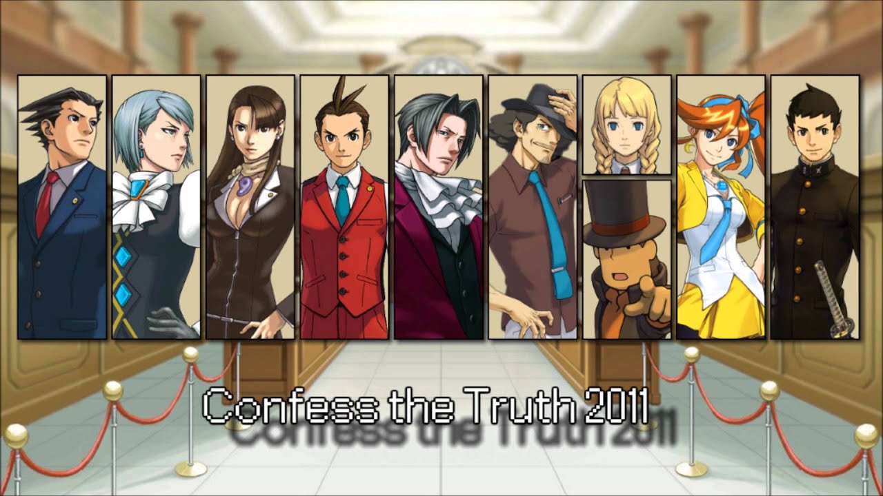 (Old) Ace Attorney: All Telling the Truth Themes 2015