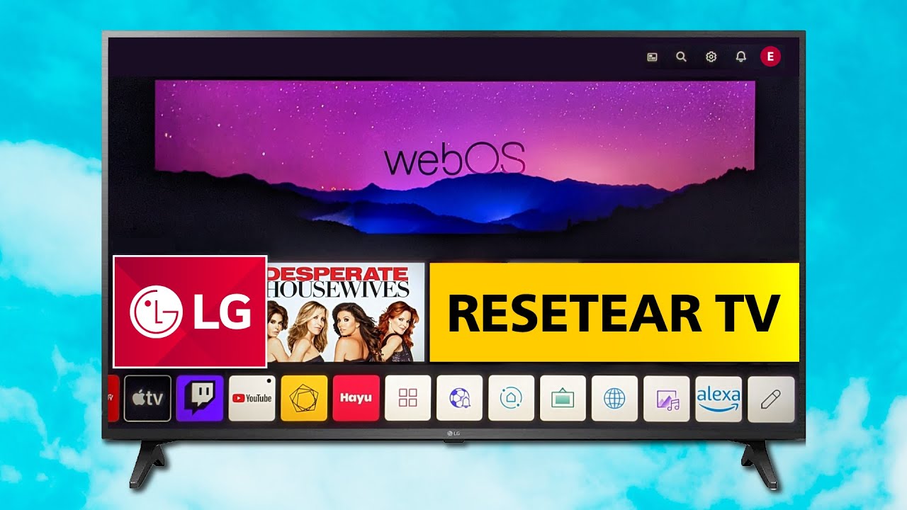 C&oacute;mo RESTABLECER de F&aacute;brica Smart TV LG - WebOS 💚 ✅