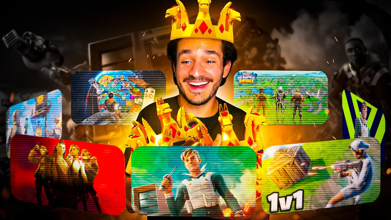 Gan&eacute; en TODOS los Modos de Juego en Fortnite