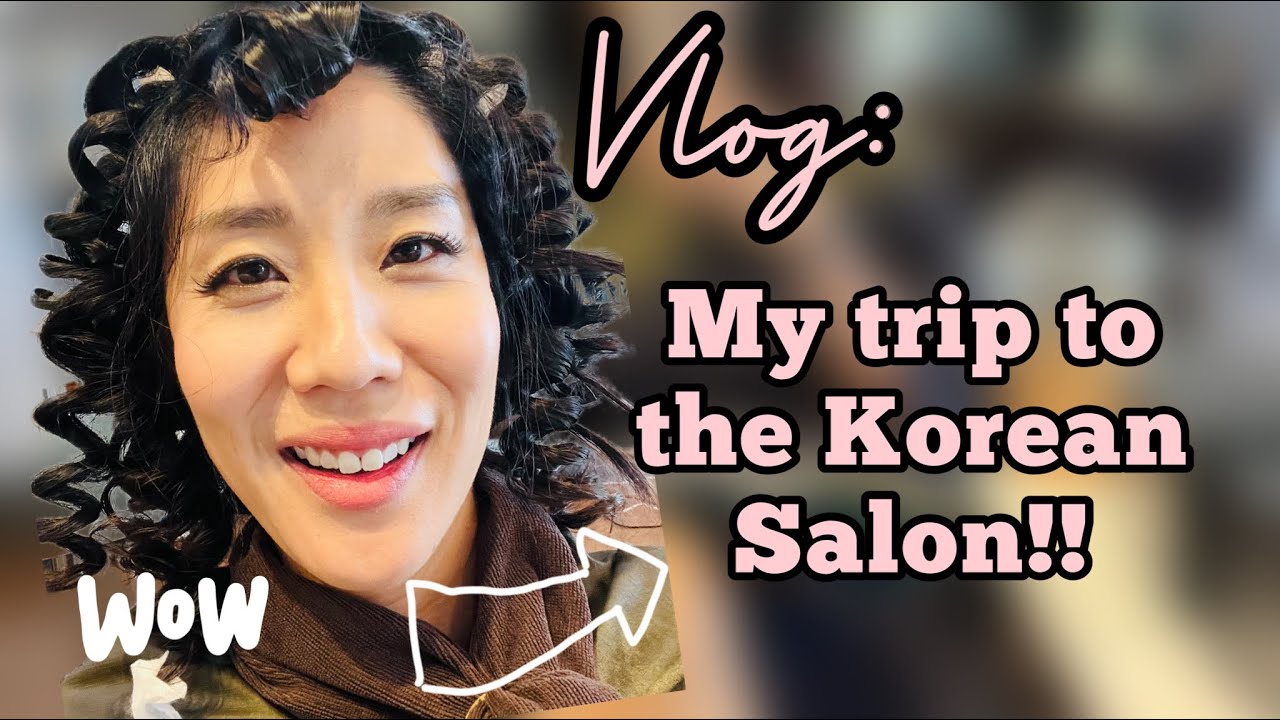 Come to a Korean salon with me! I’m getting a perm!