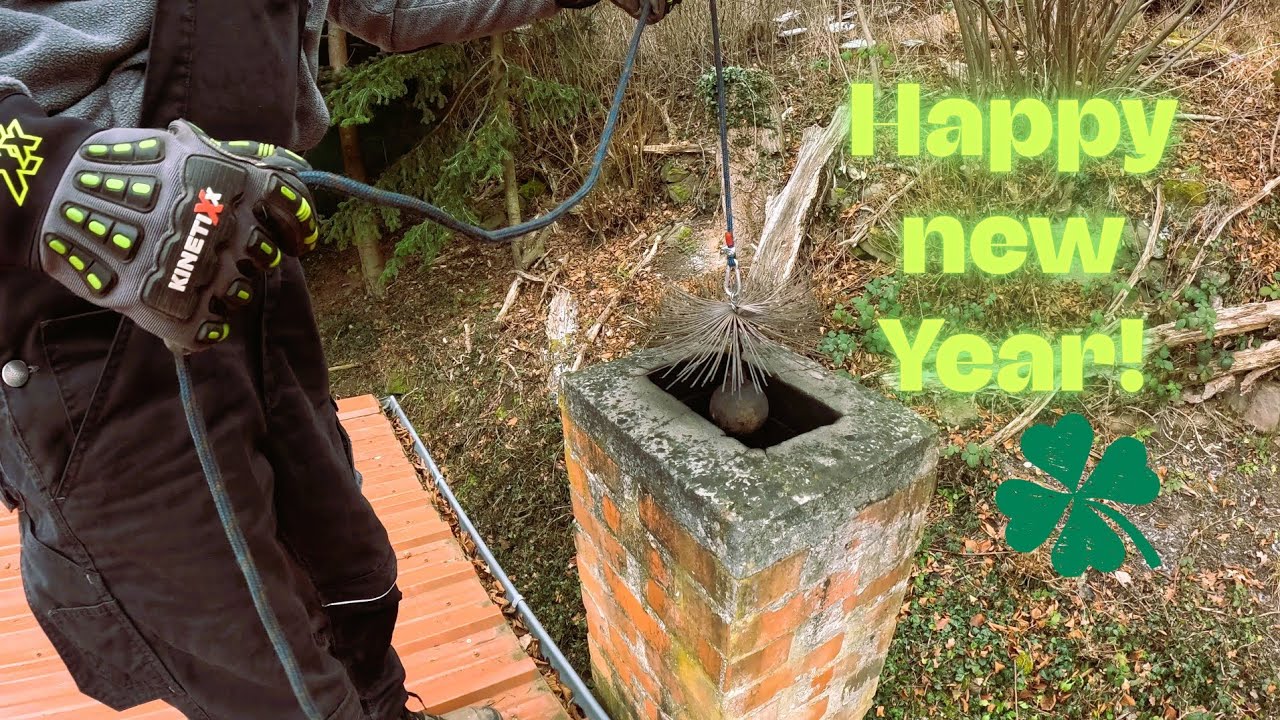 Watch me sweep the Chimney and you'll have a lucky Year!