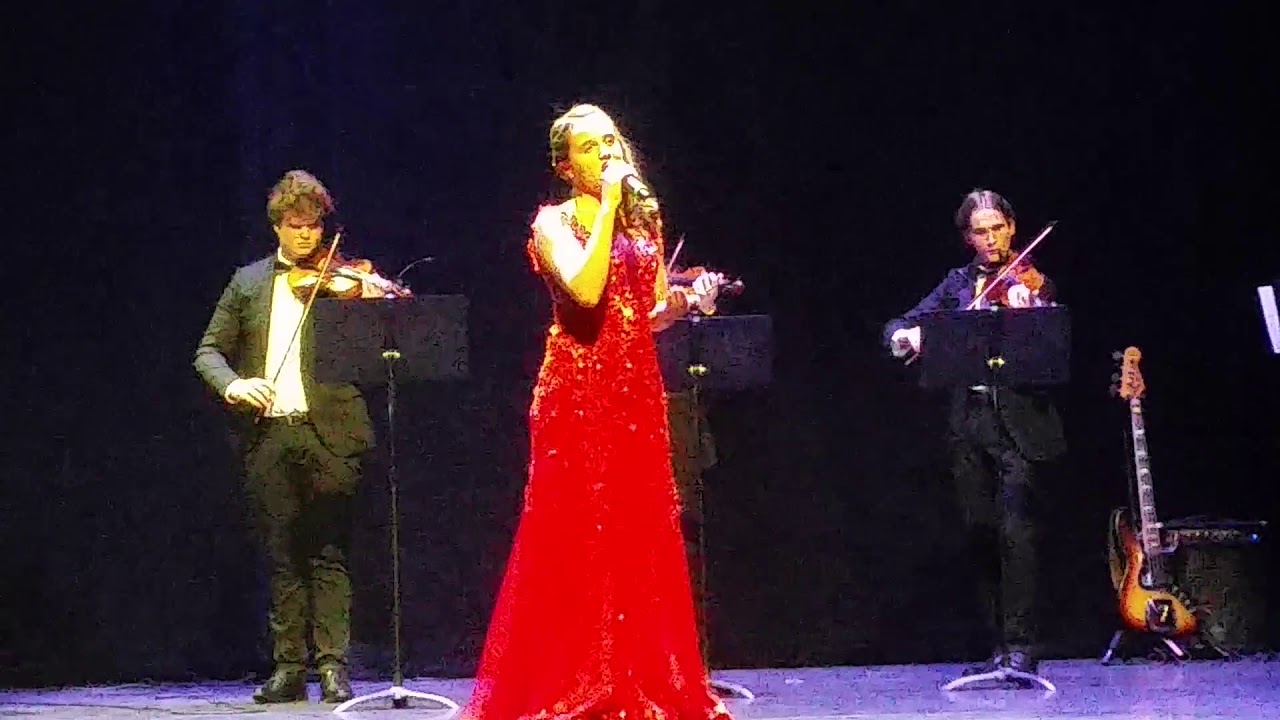 Amira Willighagen Live. Think Of Me. Turnhout Belgium 01 December 2019.