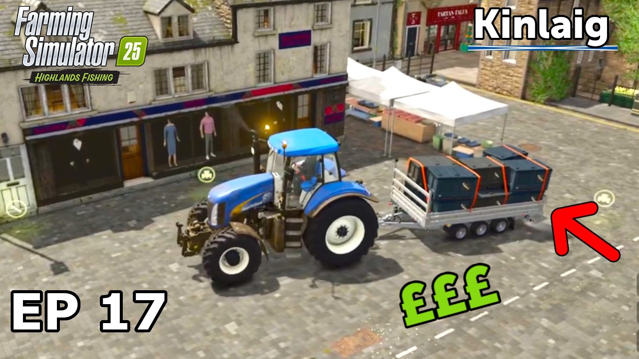 How Much Are The Fish Worth! I Highlands Fishing Expansion Episode 17 - Farming Simulator 25