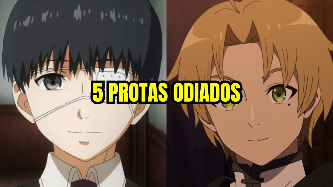 5 PROTAGONISTAS ODIADOS DEL ANIME