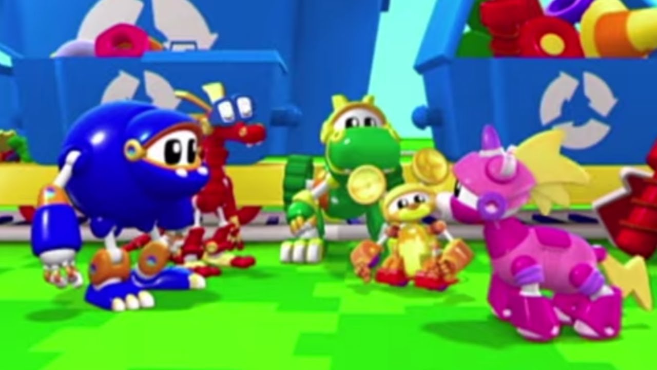 Animales Mecanimales 🐸🤖 S02E04 🤖🐸 Caricaturas para niños