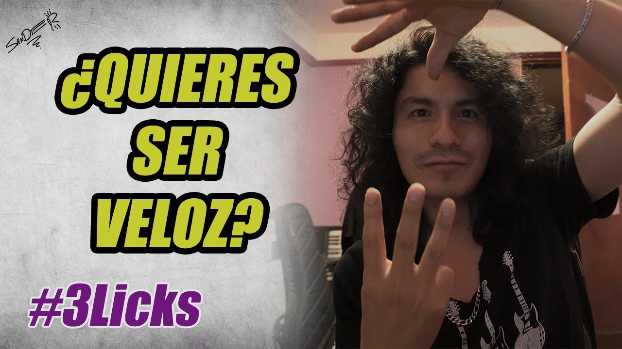 3 licks para ADQUIRIR VELOCIDAD 🎸
