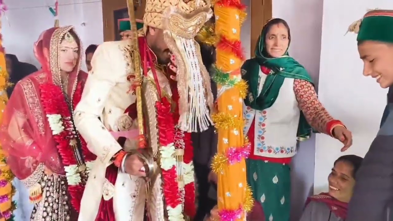 Neeraj wed ritu marrige lagan #marrige #love #neeraj #ritu #solan #shimla 