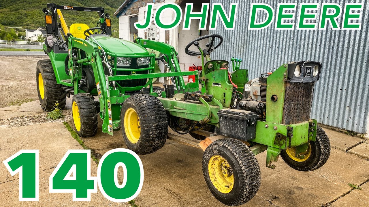 JOHN DEERE 140 Clean Up & Return To Service