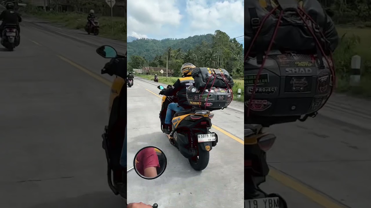 Hari pertama perjalanan motoran Indonesia to Mekkah