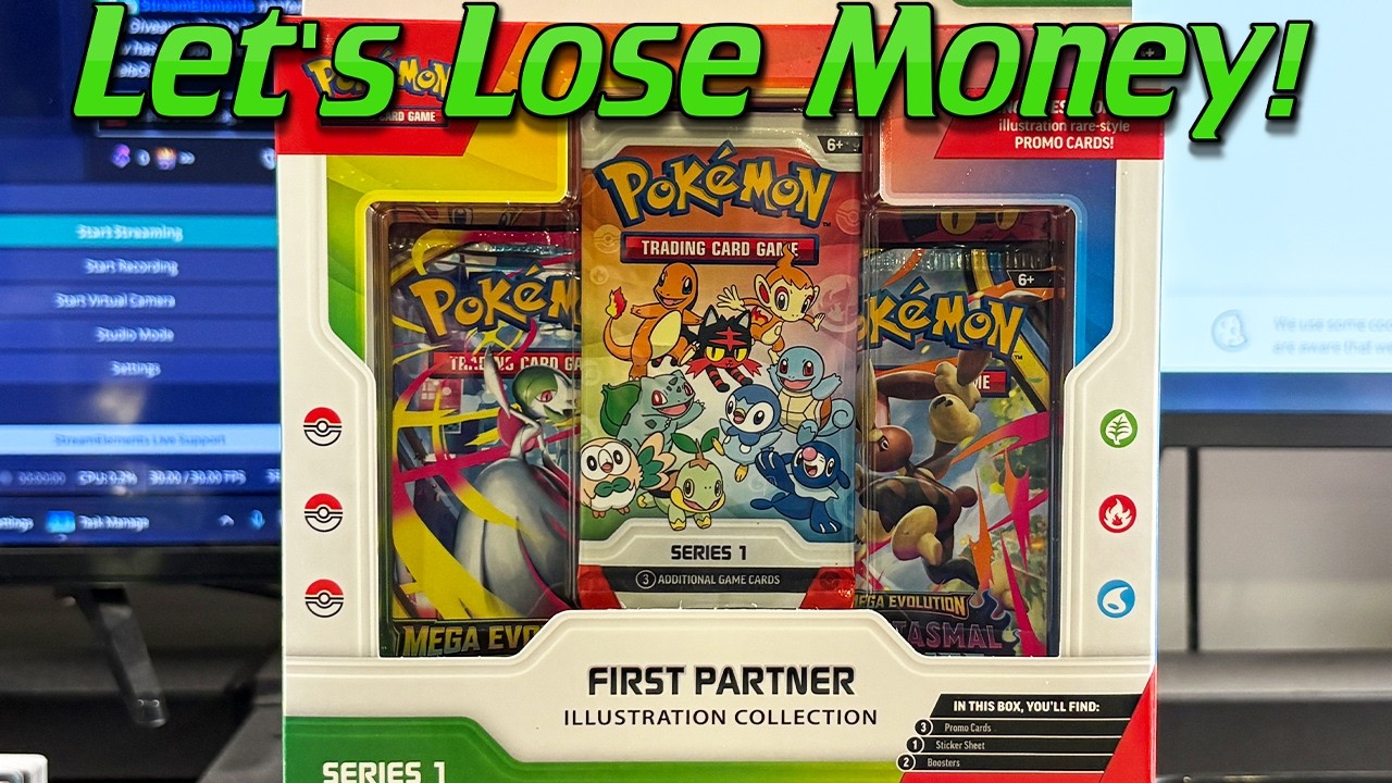 Profit or Loss? $50 Pokemon First Partner Illustration Collection Box