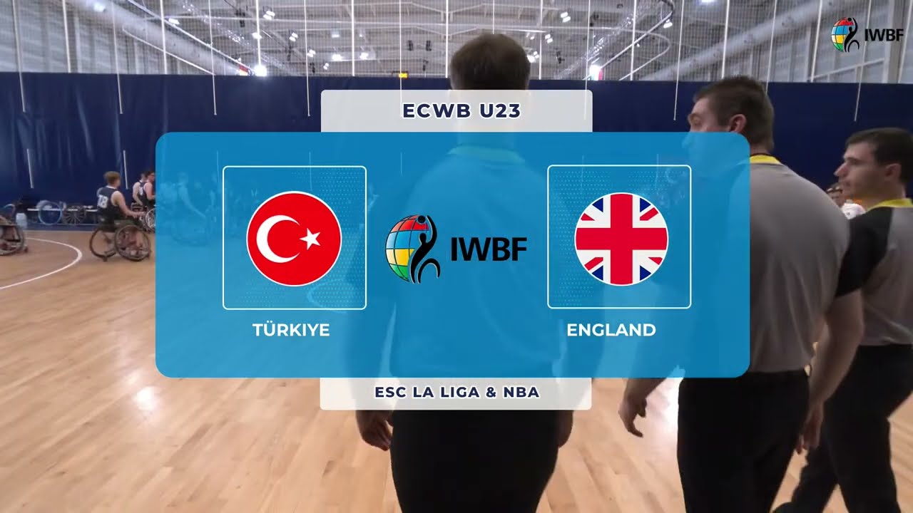 2024 Men's U23 European Championship | DAY 2 | Turkey vs Great Britain | Wheelchair Basketball