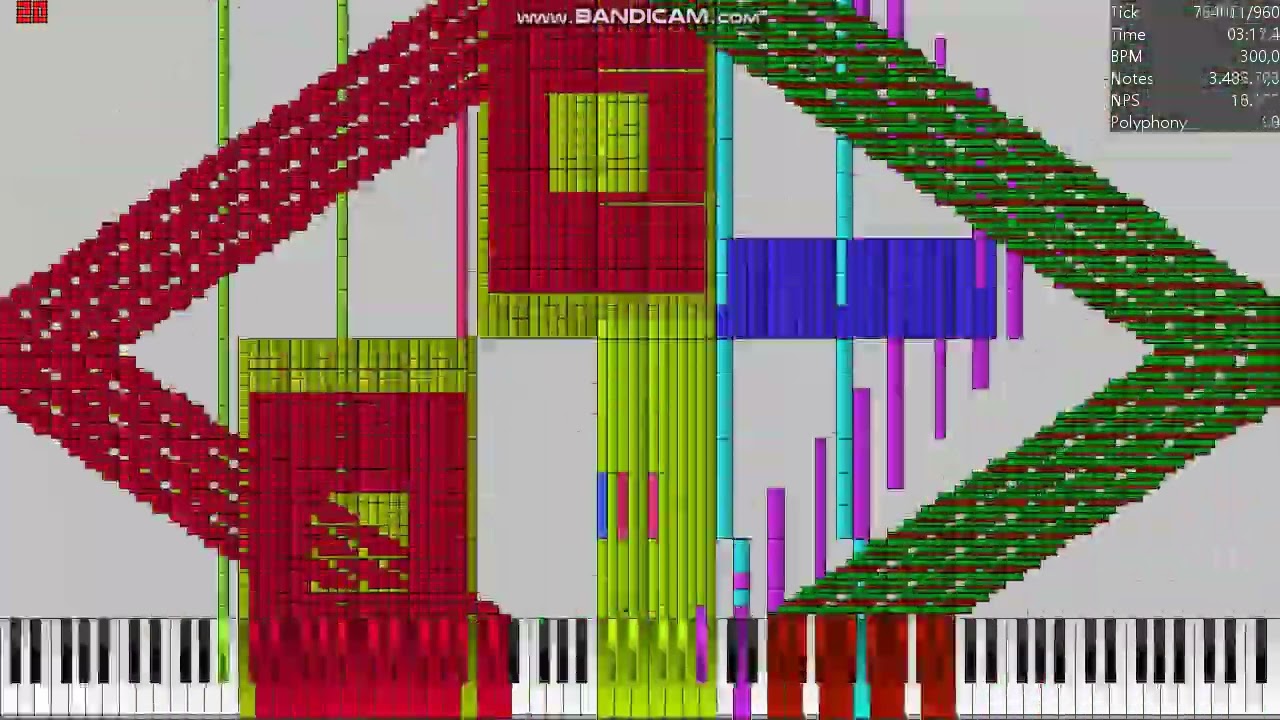 [Black MIDI] Enlightened 8.24 Milion | UMP Render