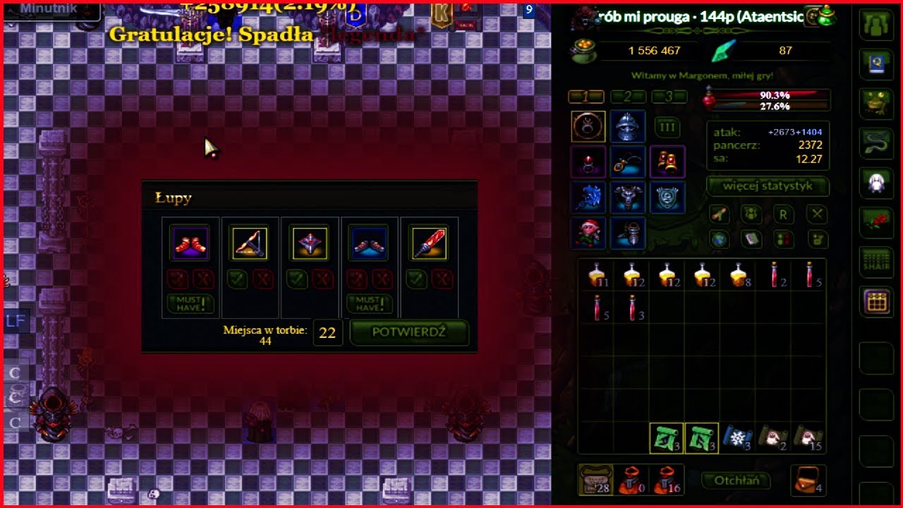 Margonem - Mix legend i same reakcje! #7
