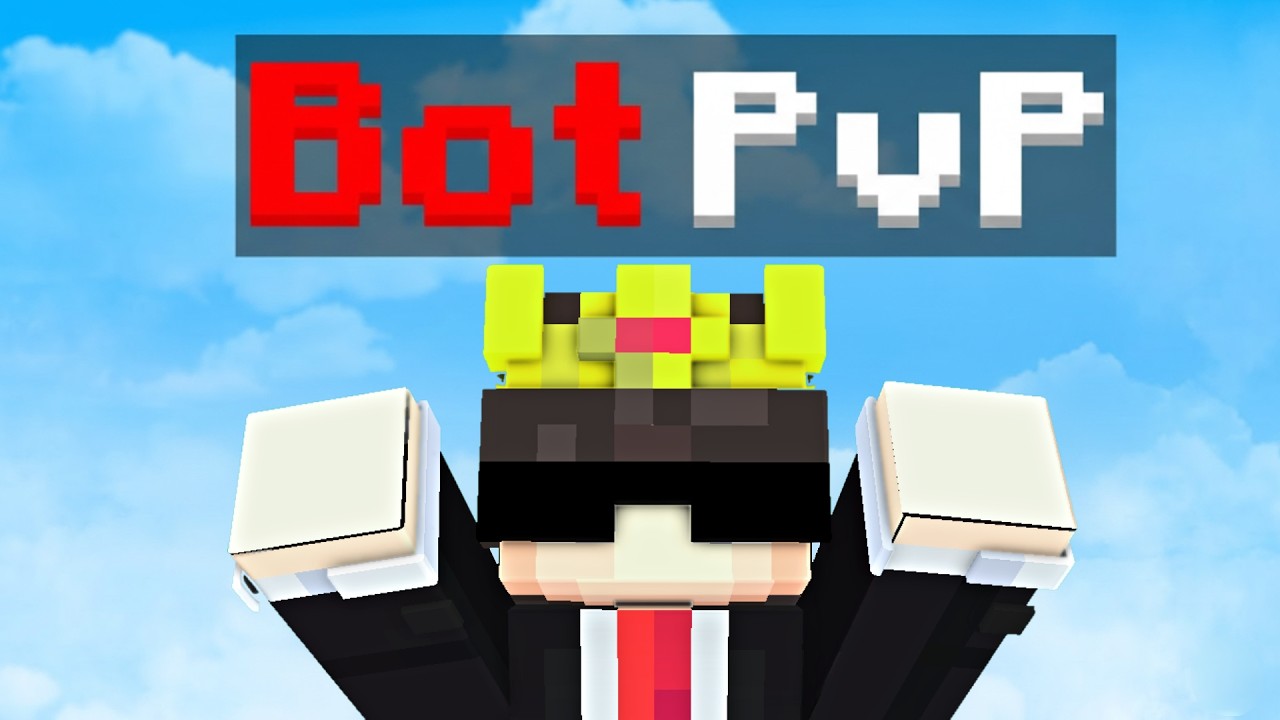 Best Minecraft PvP Practice World/Bot | All Version