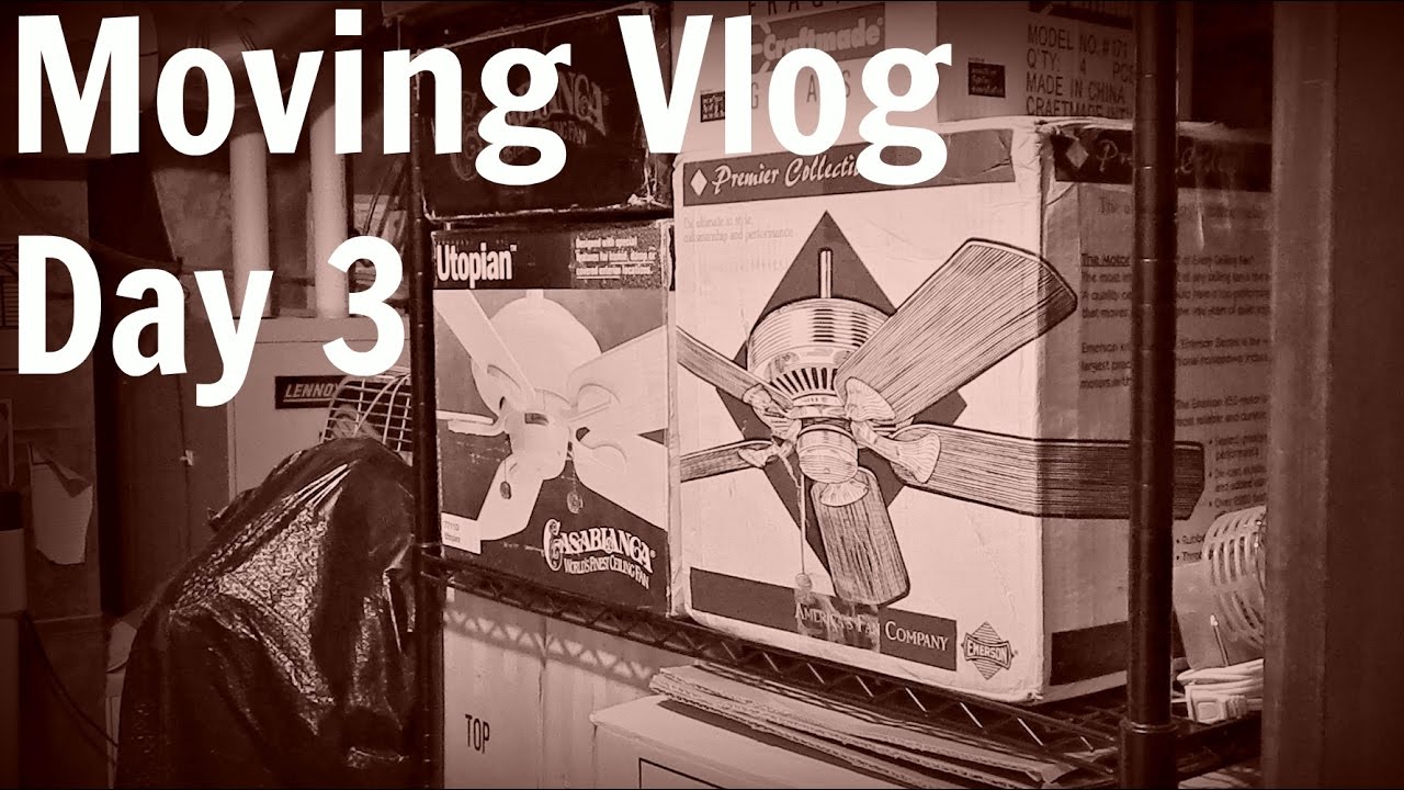 Moving Vlog Day 3: New Shelving!