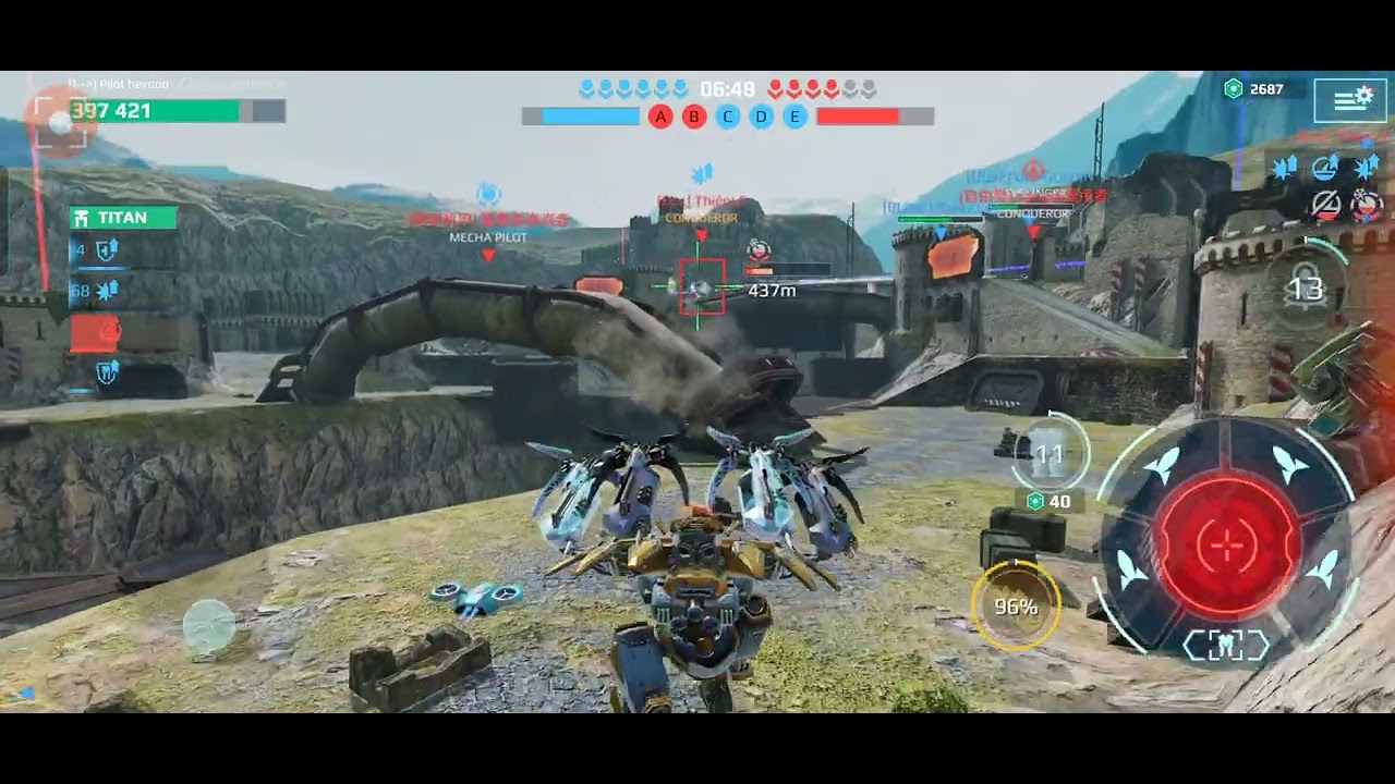 WR ROBOTS Gameplay (Bagliore Piercers, Ox Minos) #bagliore #piercers #minos 