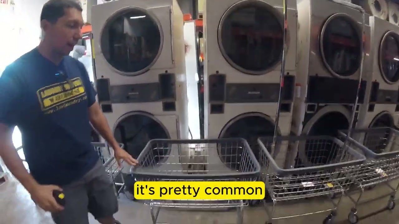 100E R&B Wire Laundry Cart &ndash; Industry Standard for Laundromats