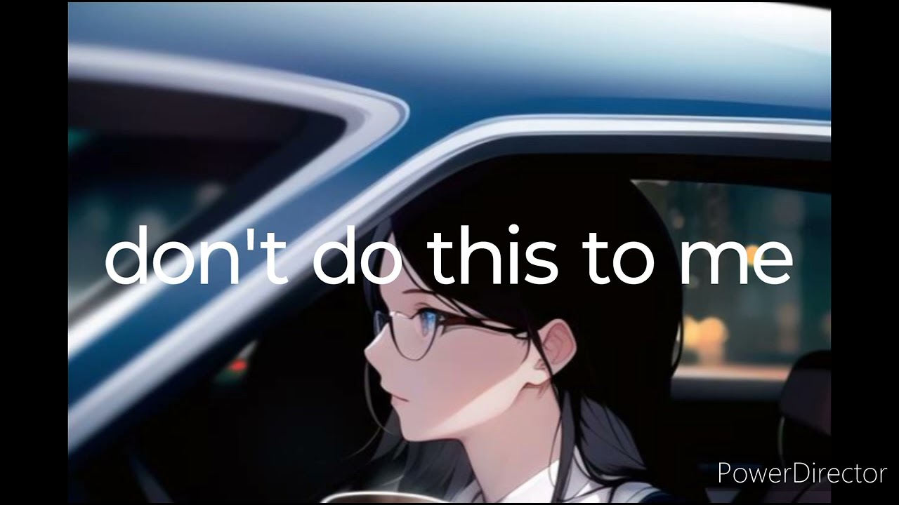 the anime girl who can't start her car!